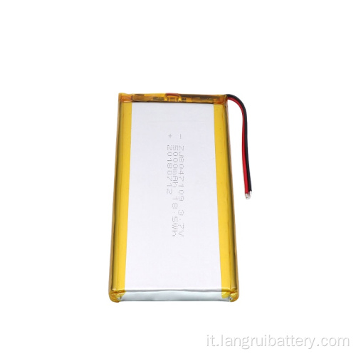 Batteria polimerica al litio 114555-3400MAH-3.7V